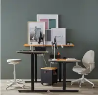 Ikea TROTTEN Desk sit/stand, 120x70 cm ( handled adjustable high
