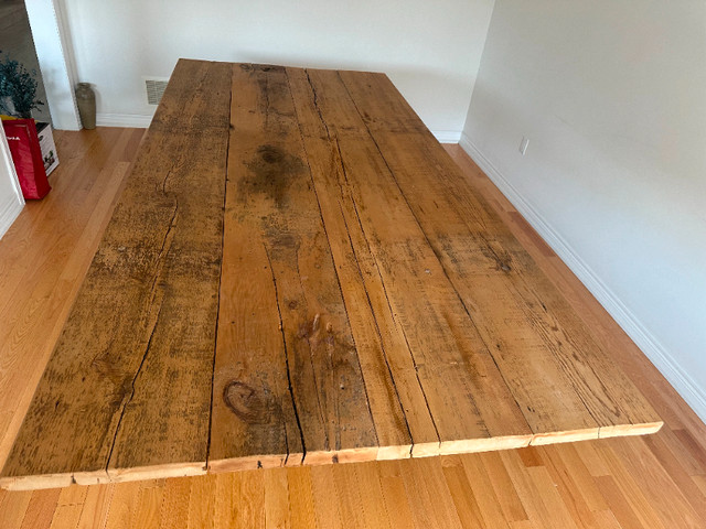 Extra Large Barn wood table in Dining Tables & Sets in Oshawa / Durham Region - Image 2