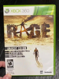 Rage Anarchy Edition Xbox 360 Game / Jeu 3 Discs / 3 Disques