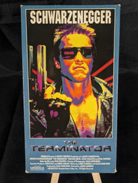 The Terminator VHS Action Arnold Schwarzenegger