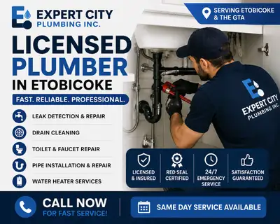 Licensed Plumber | Same Day Service | 24/7 Emergency, View more