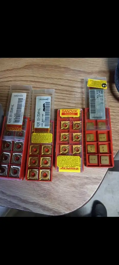 Sandvik carbide inserts. Price per box. Machinest tool, View more