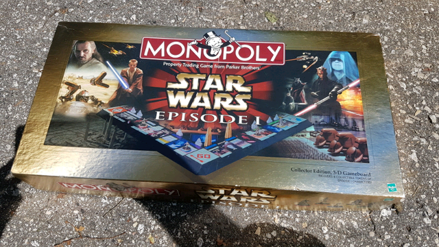 COLLECTORS EDITION 3D STAR WARS EPISODE 1 MONOPOLY GAME in Arts & Collectibles in Barrie - Image 3