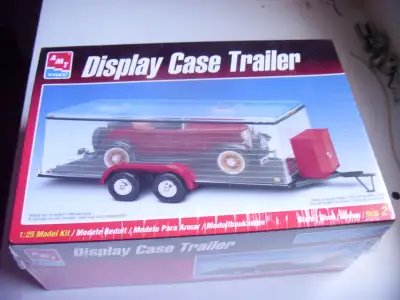 for sale AMT display case model trailer kit #8216 sealed in box, View more