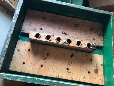 Long time beekeeper has retired and has numerous small articles for sale. 1100 lb platform scale, 20...