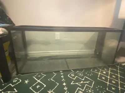 selling a 1cm thick glass 50gal tank for 50$, View more