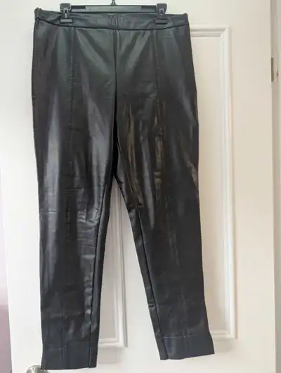 Melanie Lyne Faux Leather Pants size- 12, View more