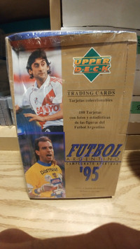 1995 Sealed Box UD Soccer Cards