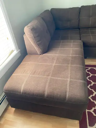 Brown couch, View more