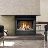 Gas fireplace - See through model