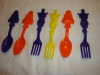 MCDONALD'S KIDS CUTLERY vintage 1984