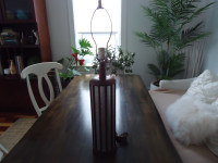 Rare, MCM Rosewood Table Lamp
