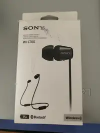 Sony WI-c310 wireless headphones 