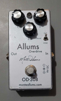 Allums Overdrive pedal OD-308