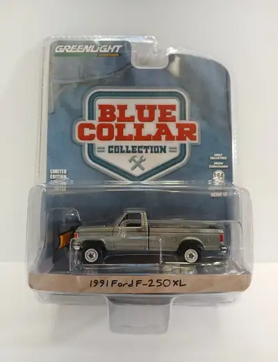 *Chase* 1991 Ford F-250 XL. 2024 Greenlight Blue Collar, View more
