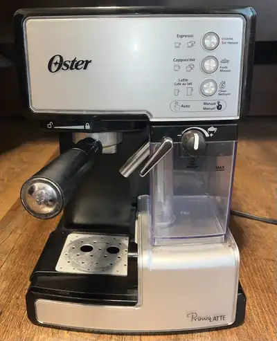 Oster Automatic Espresso, Cappuccino, and Latte Maker, View more