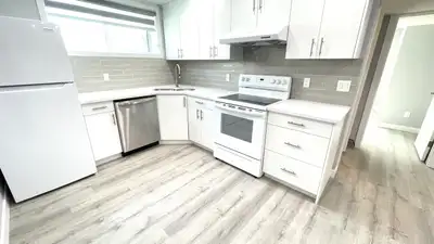 Welcome to this gorgeous, newly renovated legal lower-level suite! This bright and beautiful home fe...