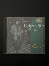Junior Wells CD Better Off With The Blues