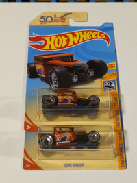 Hot Wheels Bone Shaker 50 TH Anniversary Race Team Lot of 2 NIP