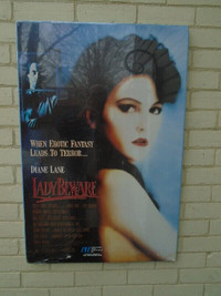 Diane Lane “Lady Beware” 1987 Mounted Movie Poster