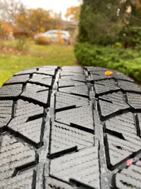 Winter tires - Blizzak WS80 225/60/18 (x3)