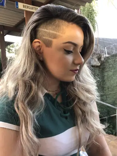 Women’s Undercut or buzzcut transformation, View more