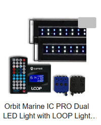 Current Orbit Marine IC PRO Dual LED Light bars for Aquarium