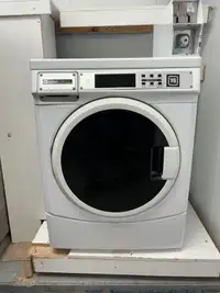 Used commercial coin operated washer
