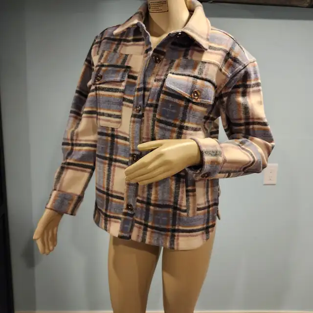Maurice plaid shirt new $69.90 in Women's - Tops & Outerwear in Thunder Bay - Image 2