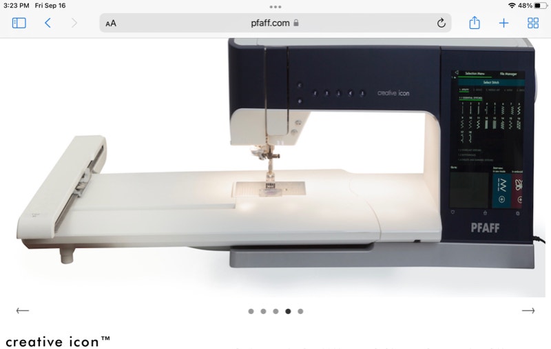 Pfaff Icon Embroidery/Sewing machine Hobbies & Crafts Calgary Kijiji