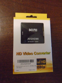 AV to HDMI converters