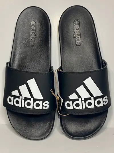 Mens Adidas Adilette Comfort Slides - Size 9 Or 10 - New, View more