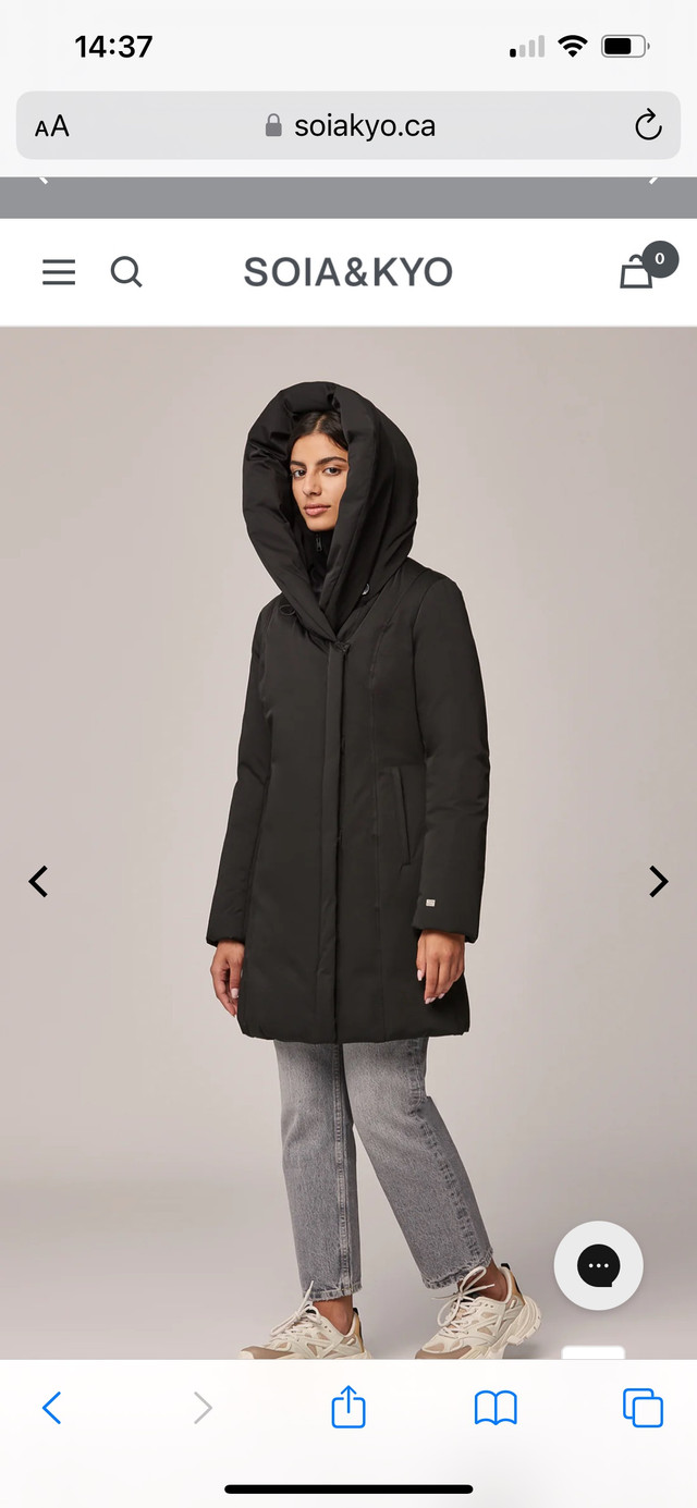 Soia and Kyo Camelia/Annalise Winter Parka NWT XS in Women's - Tops & Outerwear in Edmonton - Image 4