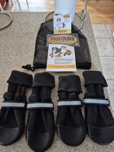 bottes pour chien à doublure en molleton, View more