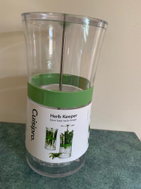 Herb Keeper Device For Fresh Herbs