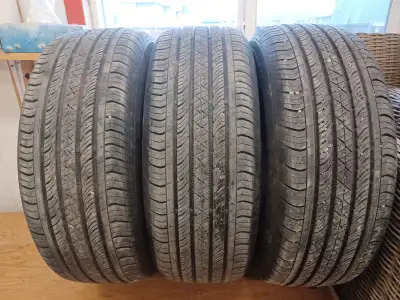 only 21,000 km on them, came from 2023 vehicle, one tire was damaged, these are the other three. $75...