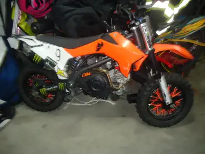motocross enfant 60 cc ligne d echappement haute performance moteur 4 temps une manette frein a chan...