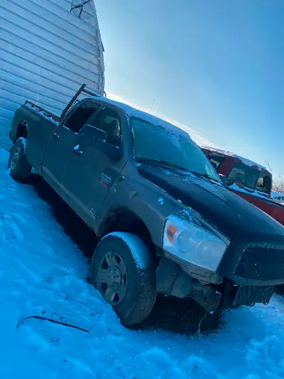 Looking too part out 3500 Dodge Diesel truck engine Runs great. Lots of good used parts and panels a...