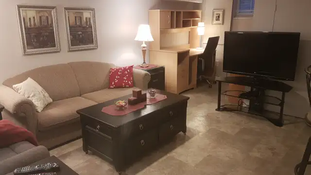 Cozy fully furnished one-bedroom+den apartment - male preferred
