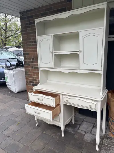 Free desk and hutch solid wood, View more