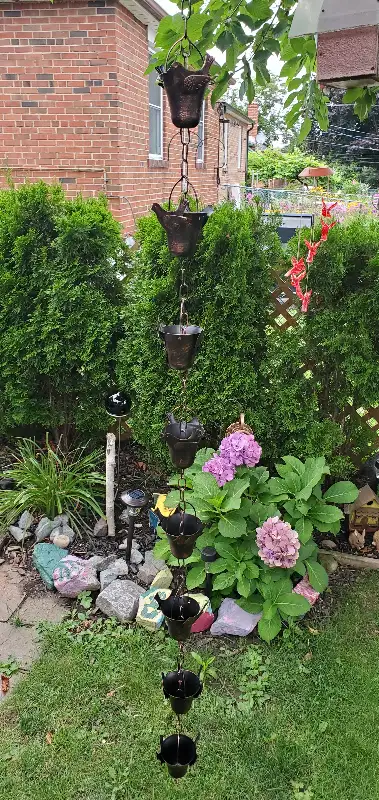 Downspouts Rain Chains Gutter Drip Chain in Outdoor Décor in City of Toronto - Image 2