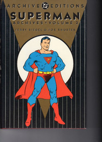 1990 Hard Cover Superman Edition archives vol.2, 280 pages