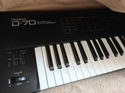 Roland d-70 synth/keyboard, View more
