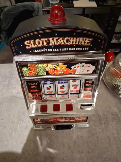 Slot Machine Toy Bank, View more