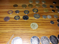 Old coins and bank notes