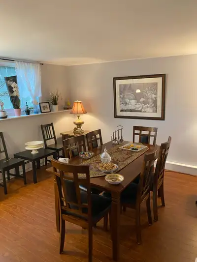 Two bedroom apartement in beautiful area of Quispamsis is available for rent from June 1st. Hot wate...