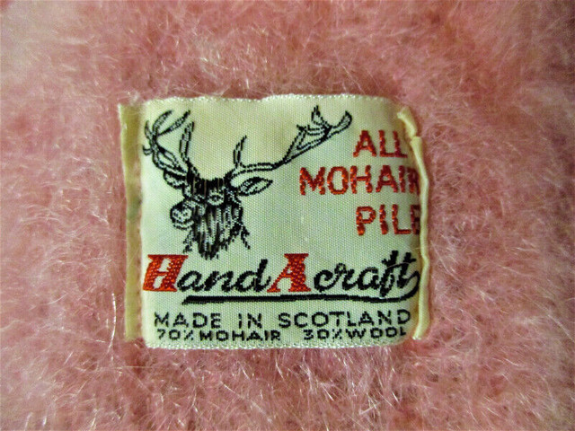 Vintage Hand A Craft All Mohair Pile Made in Scotland 64"x16" in Arts & Collectibles in Stratford - Image 2