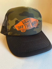Vans Off The Wall Camouflage Cap Otto Snap Back Mesh Back 