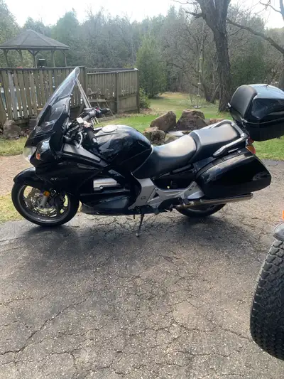 Runs great, replaced air filter and drive shaft oil 98000 km not high mileage for these bikes. $5000