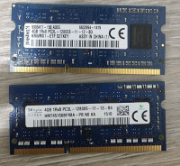 Mini barrettes RAM DDR3 4GBx2 pour PC portable et Desktop SFF